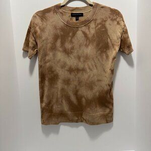 BANANA REPUBLIC Women's Garment Dyed Sweater Pullover Top; Color: Tan Brown